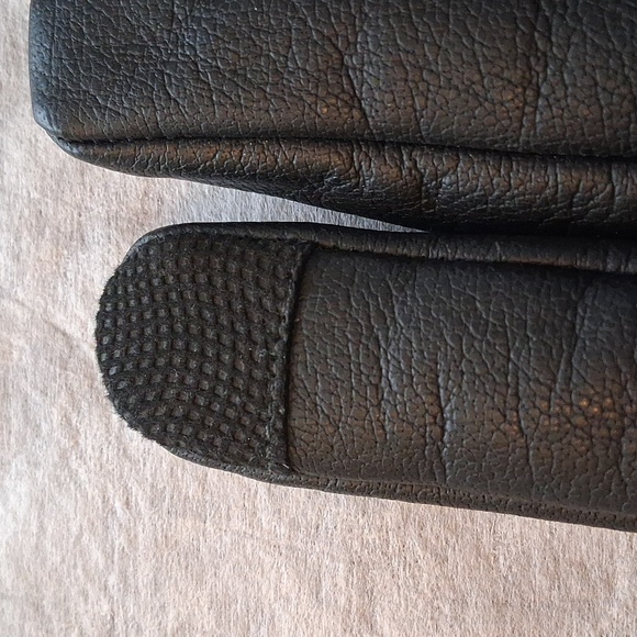 Maroon Bell Leather Gloves Black Brown  Medium - Picture 4 of 10